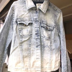 Silver Jean Jacket